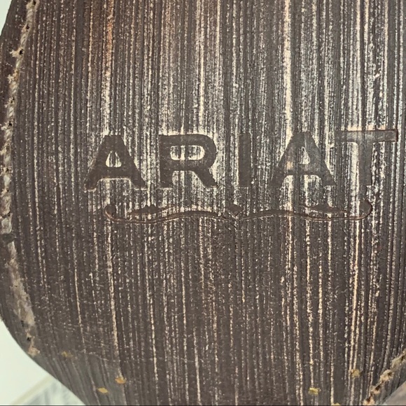 COPY - Ariat Leather Circuit Cruz Brushed Silver Bootie - Picture 5 of 12